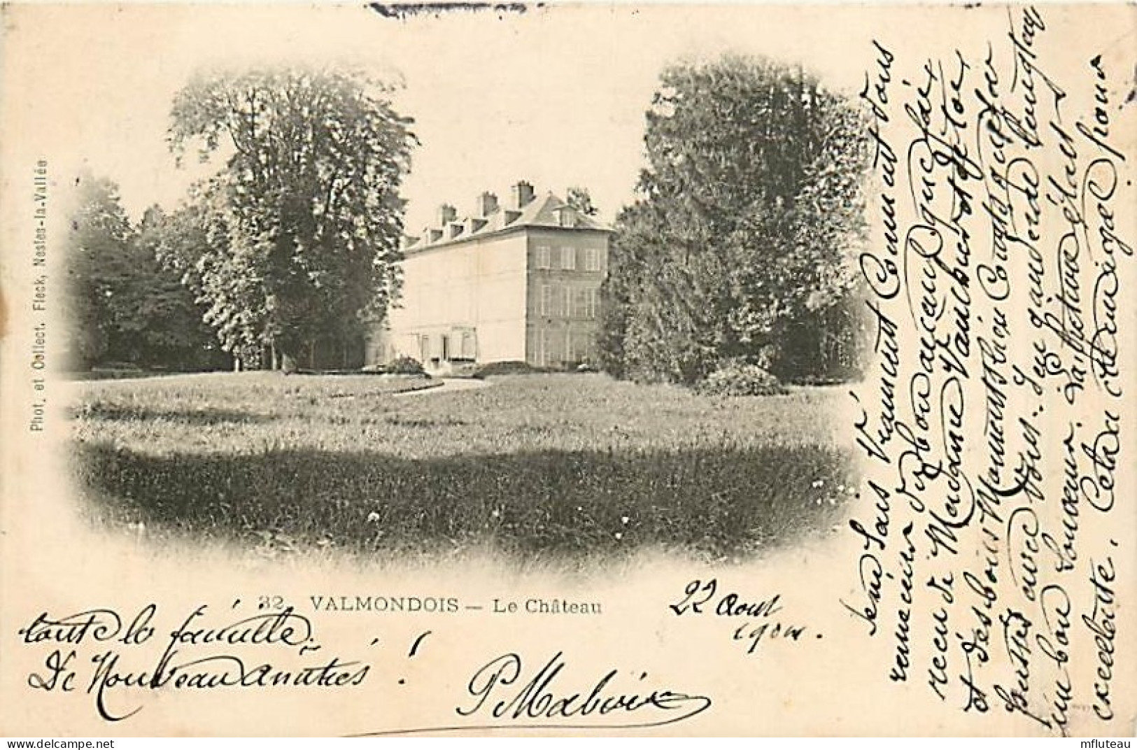 95* VALMONDOIS  Le Chateau  MA98,1086 - Autres & Non Classés