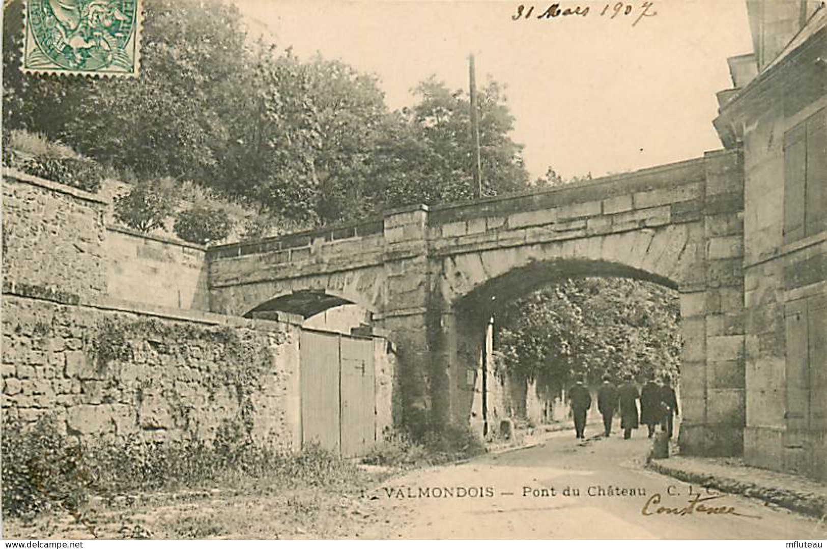 95* VALMONDOIS Pont Du Chateau  MA98,1080 - Autres & Non Classés