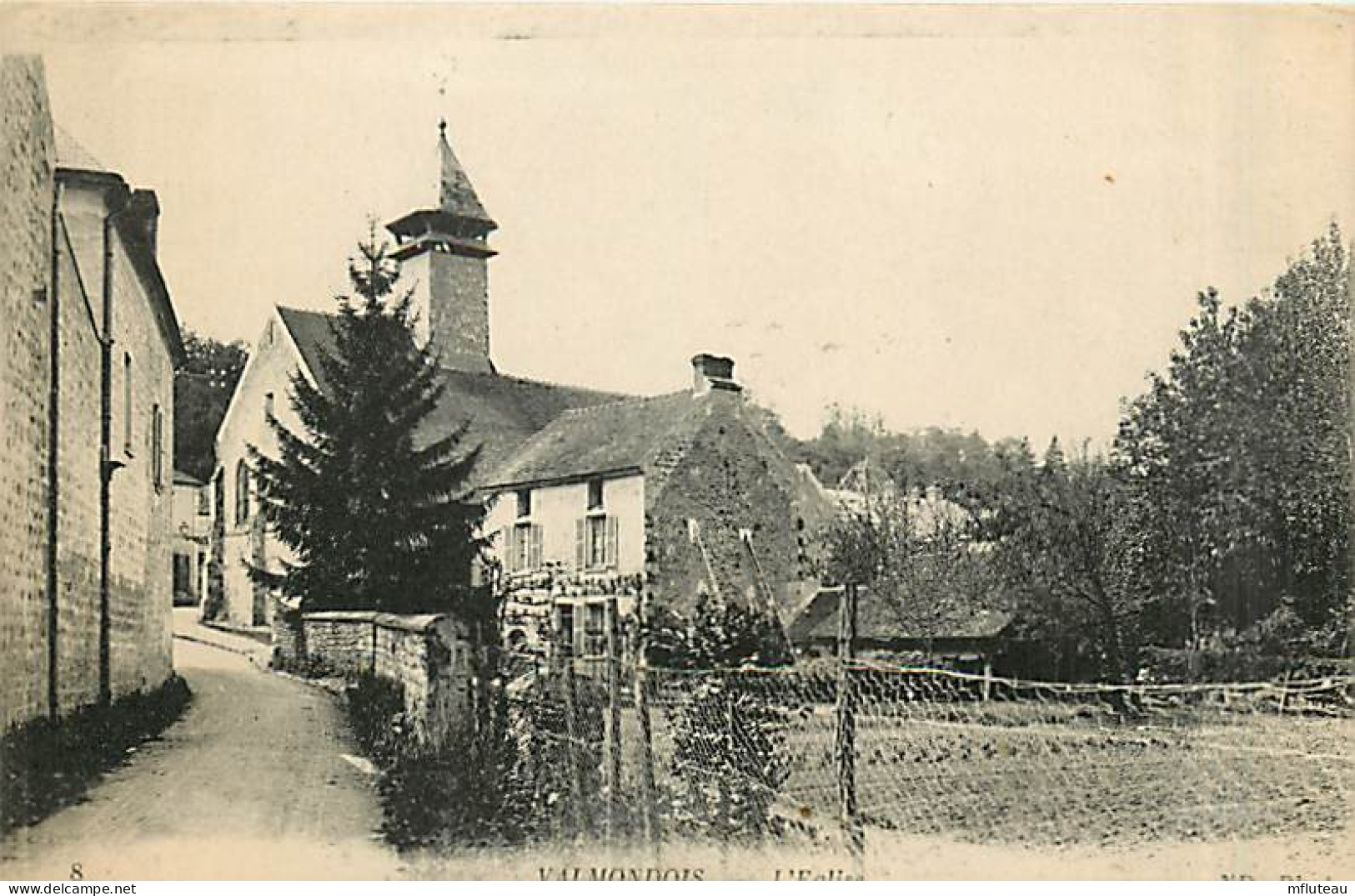 95* VALMONDOIS      Rue Du Moulin  Eglise         MA98,1061 - Autres & Non Classés