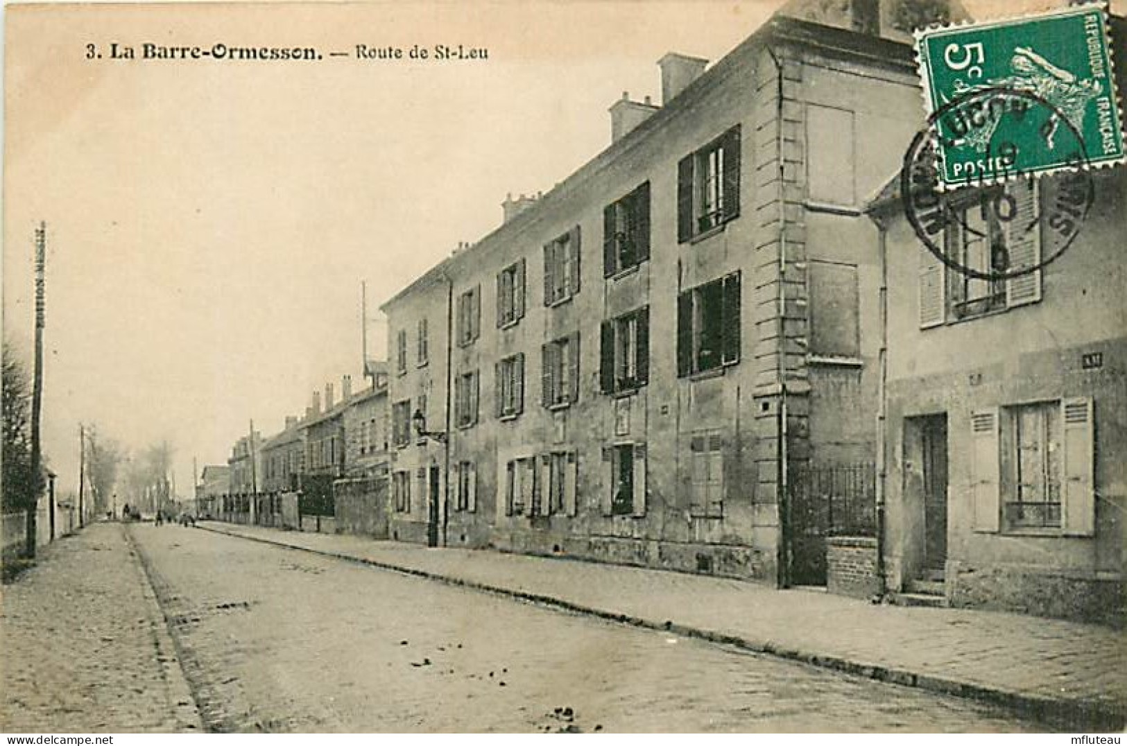 95* LA BARRE ORMESSON Route Se St Leu            MA98,1033 - Autres & Non Classés