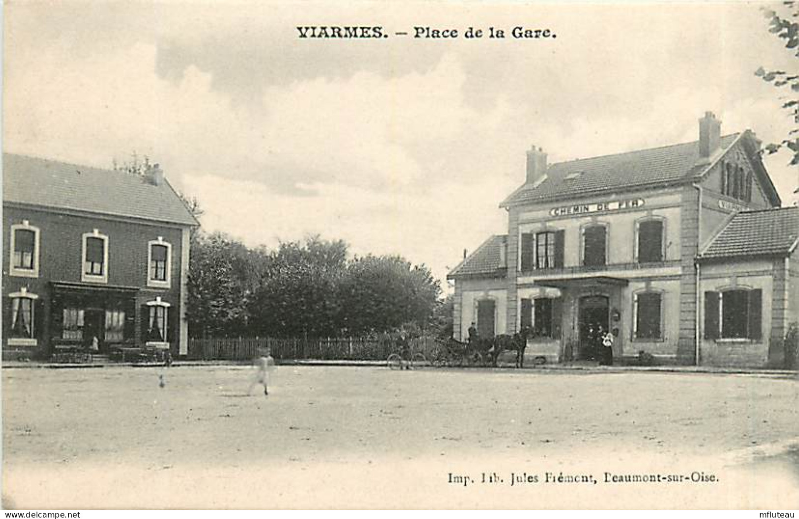 95* VIARMES  Place De La Gare     MA98,1032 - Viarmes