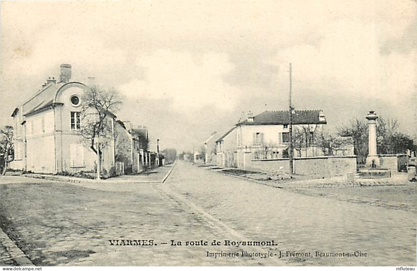95* VIARMES  Route De Royaumont       MA98,1031 - Viarmes