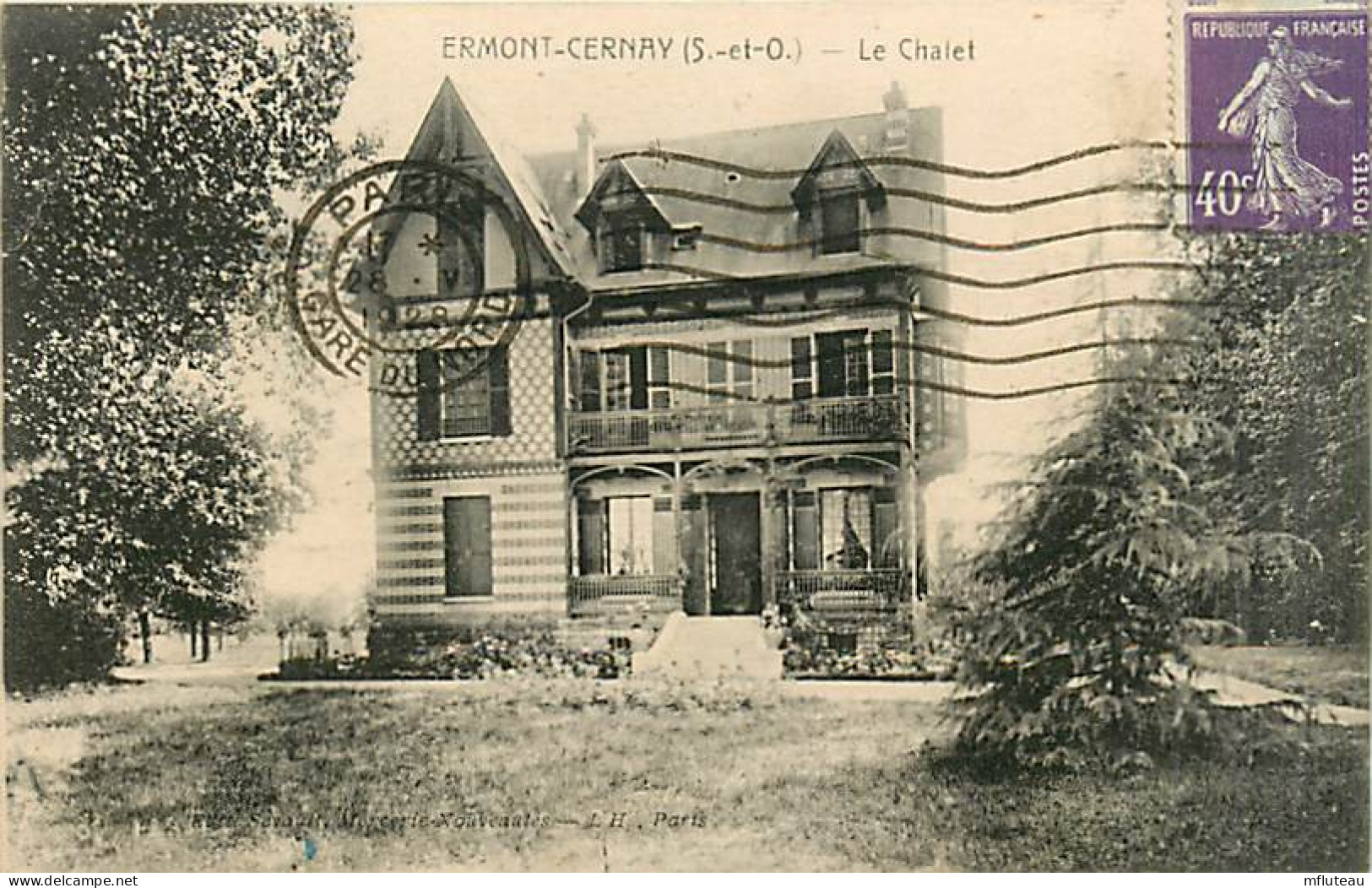 95* ERMONT CERNAY  Le Chalet             MA98,1023 - Ermont-Eaubonne