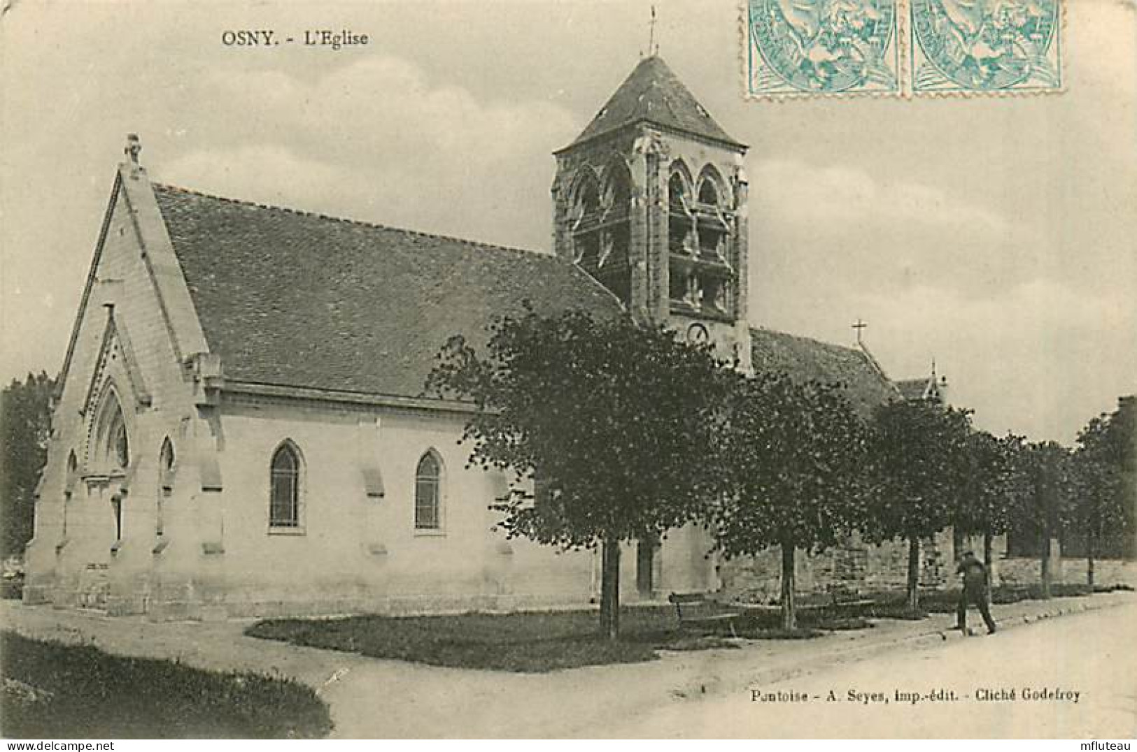 95* OSNY  Eglise            MA98,0946 - Osny