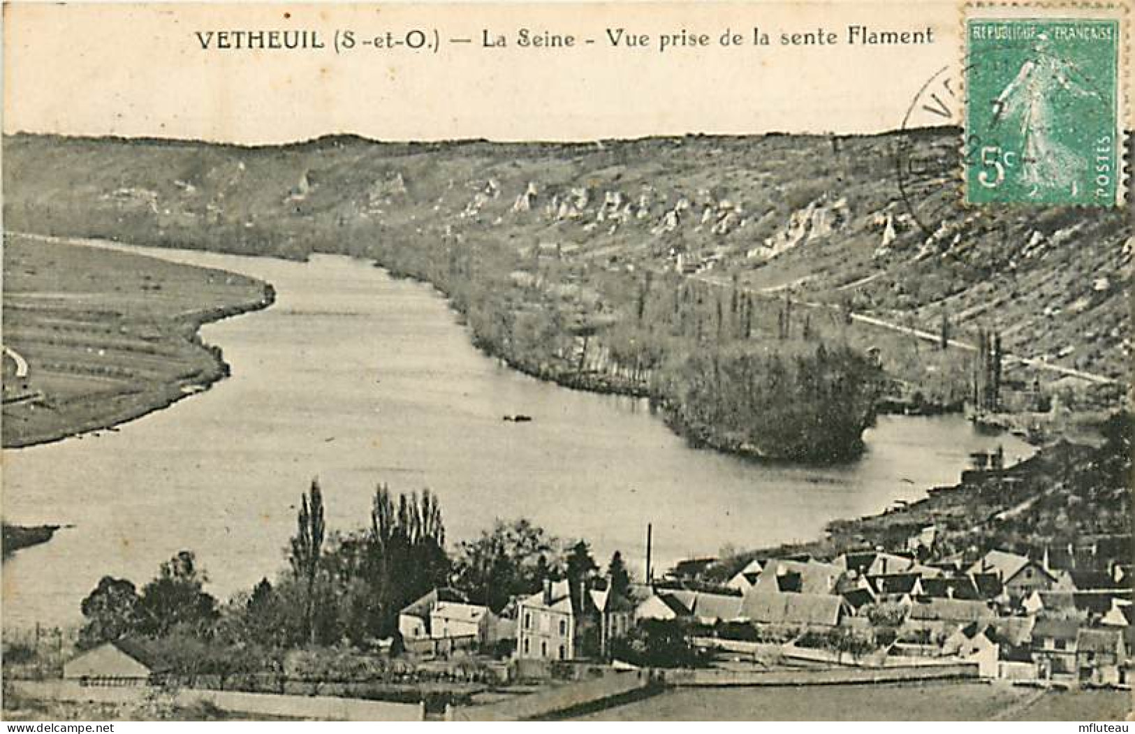 95* VETHEUIL  La Seine             MA98,0944 - Vetheuil