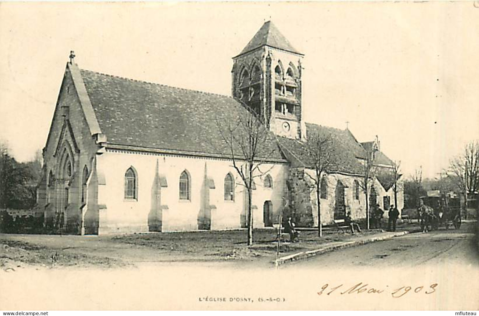 95* OSNY  Eglise        MA98,0942 - Osny