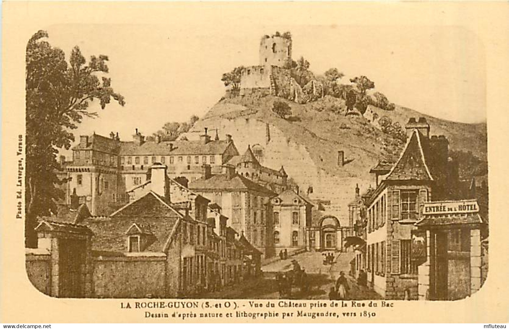 95* LA ROCHE GUYON  Chateau            MA98,0938 - La Roche Guyon