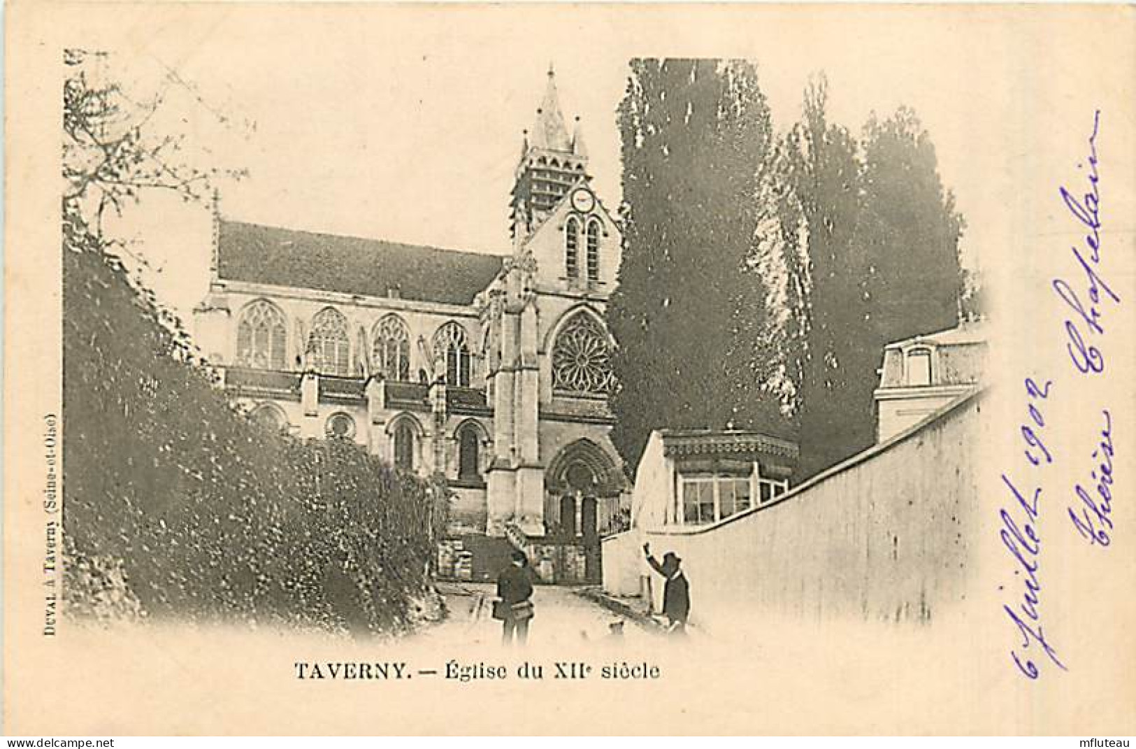 95* TAVERNY Eglise        MA98,0931 - Taverny