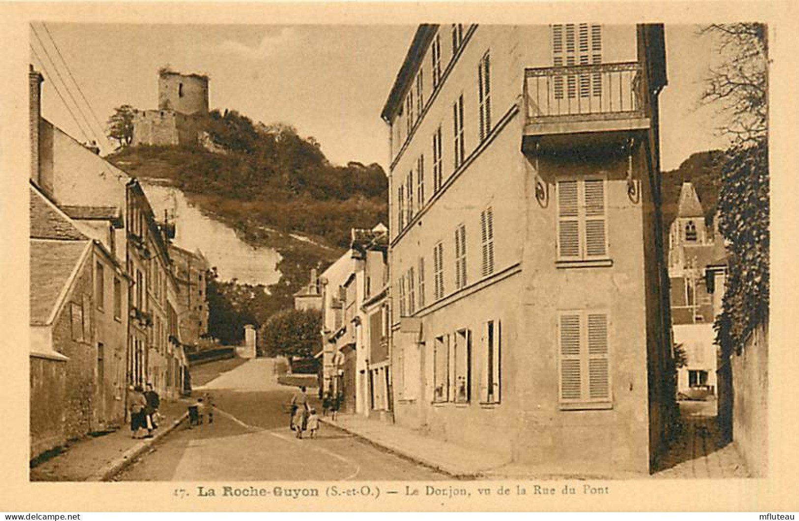 95* LA ROCHE GUYON  Rue Du Pont   MA98,0921 - La Roche Guyon