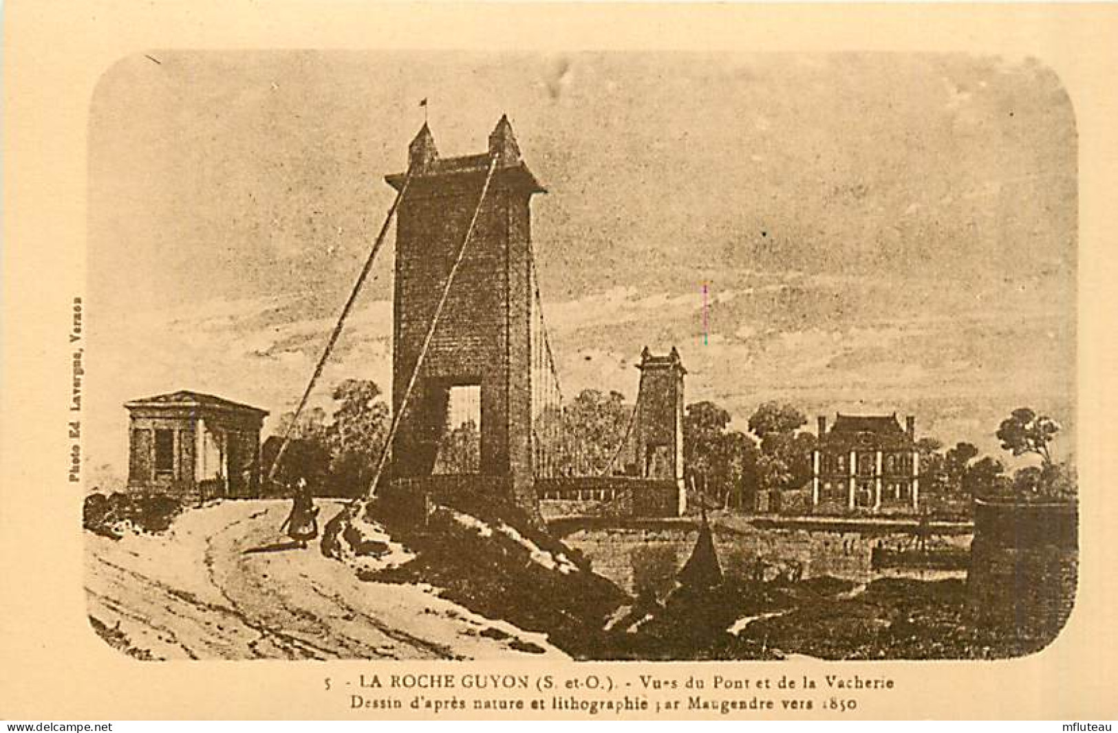 95* LA ROCHE GUYON Pont   MA98,0924 - La Roche Guyon