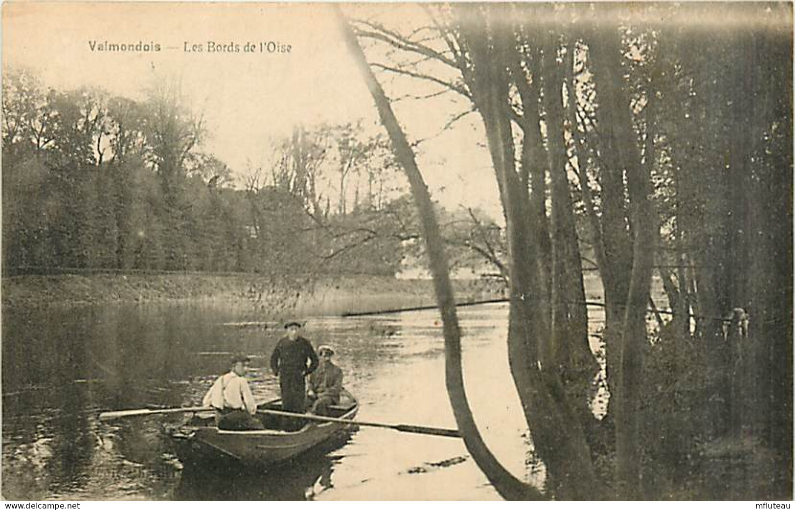 95* VALMONDOIS   Bords De L Oise-  Barque    MA98,0900 - Autres & Non Classés