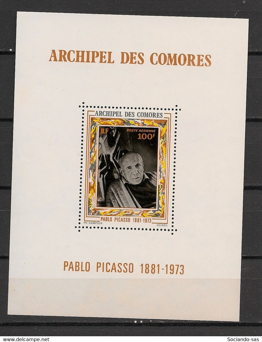 COMORES - 1973 - Bloc Feuillet BF N°YT. 1 - Picasso - Neuf Luxe ** / MNH / Postfrisch - Picasso