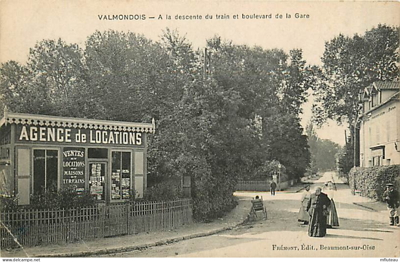 95* VALMONDOIS   Descente Du Train   MA98,0860 - Autres & Non Classés