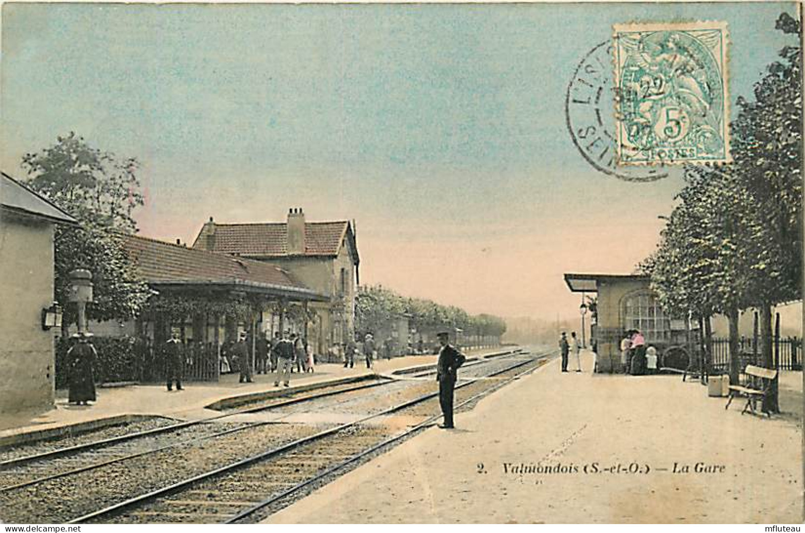 95* VALMONDOIS    La Gare    MA98,0847 - Altri & Non Classificati