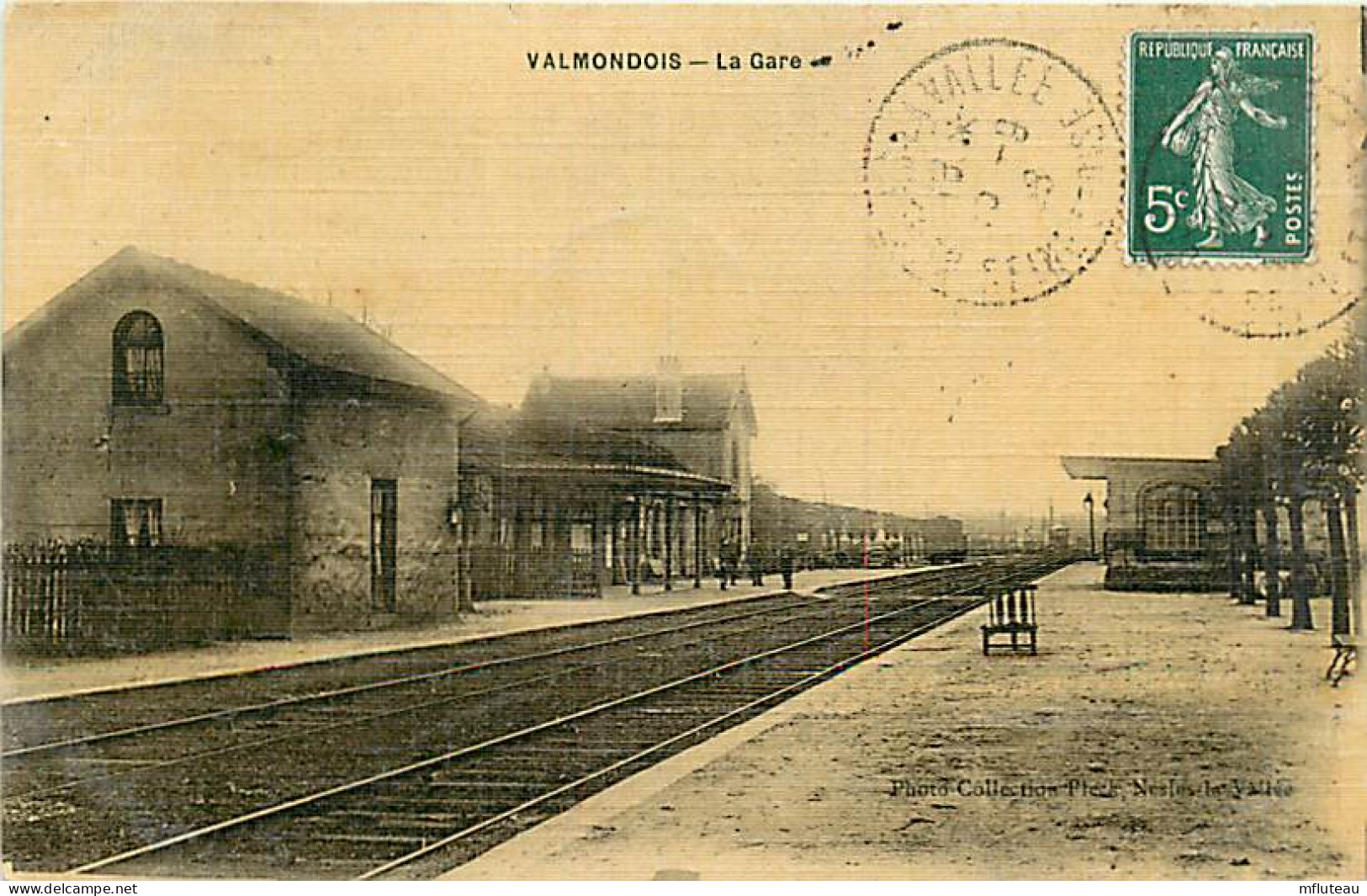 95* VALMONDOIS    La Gare    MA98,0846 - Autres & Non Classés