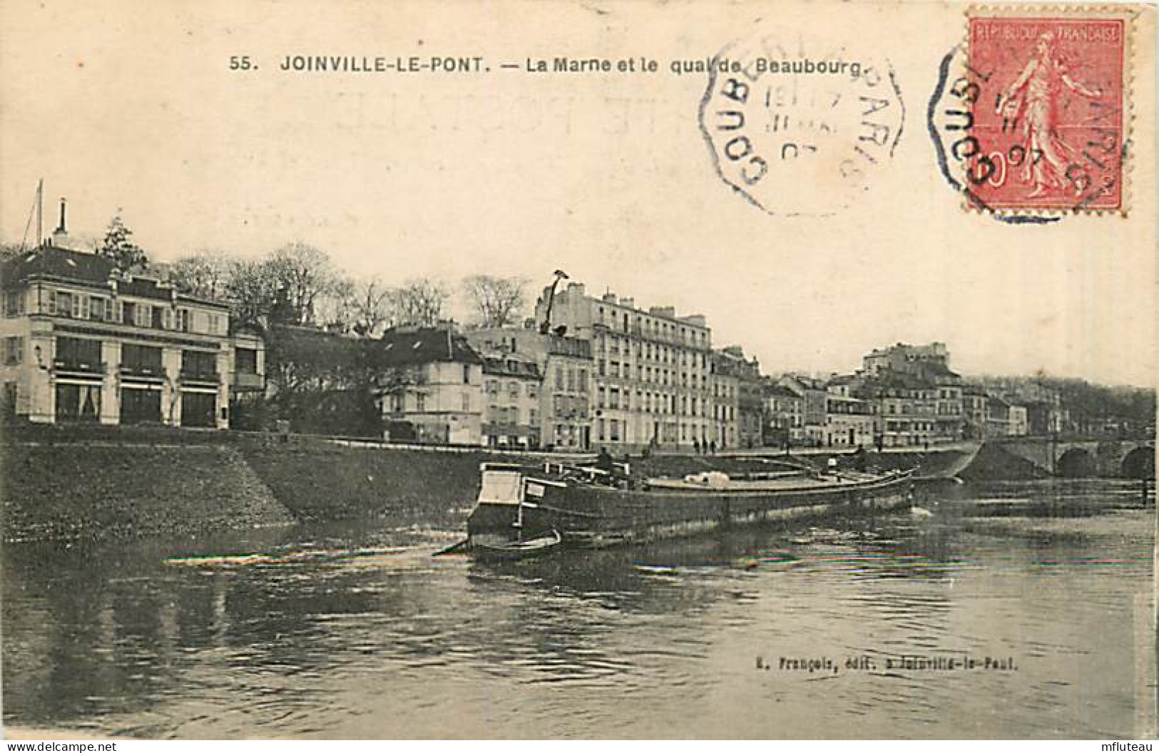 94* JOINVILLE LE PONT  Quai Beaubourg            MA98,0751 - Joinville Le Pont