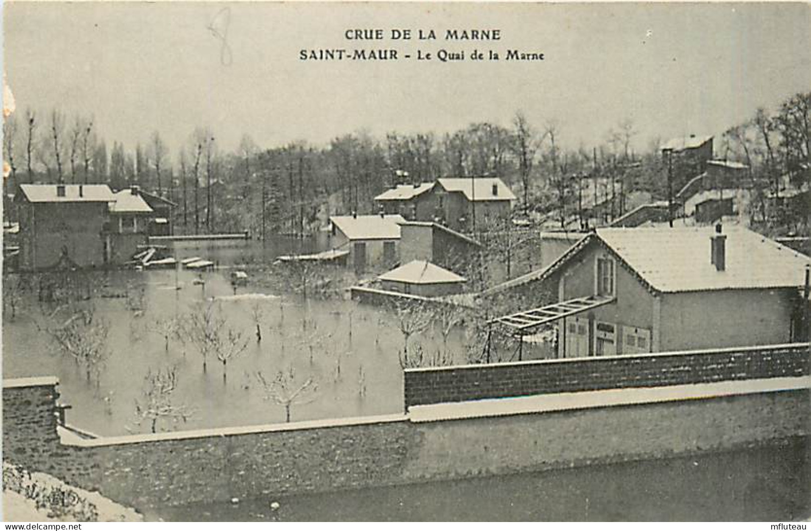 94* ST MAUR  Crue  Quai De La Marne           MA98,0697 - Saint Maur Des Fosses