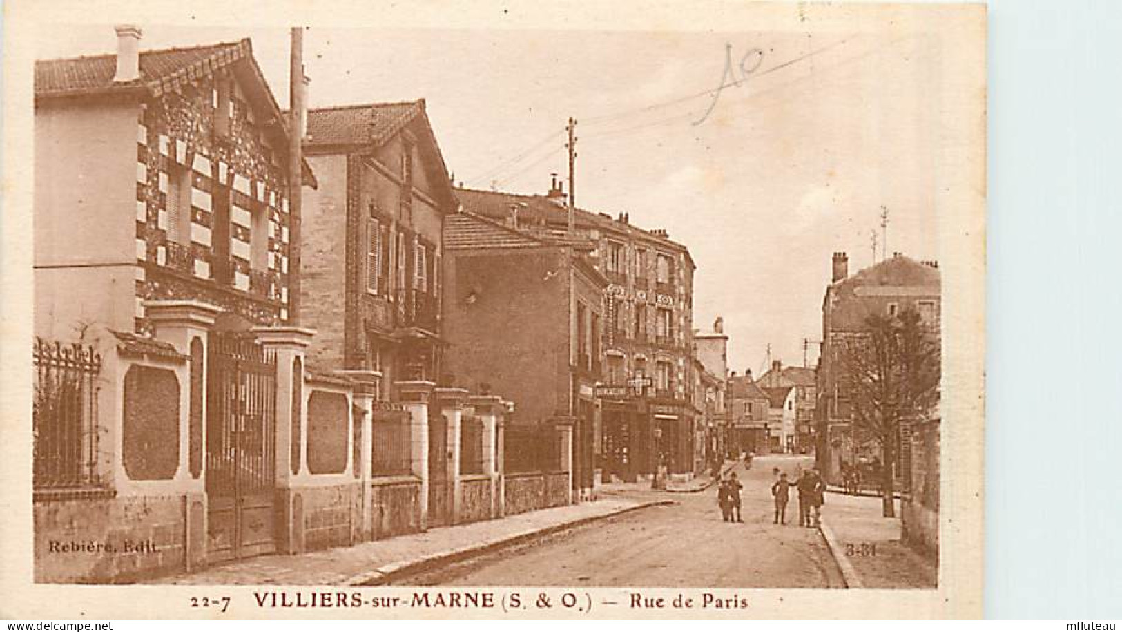 94* VILLIERS SUR MARNE   Rue De Marie            MA98,0698 - Villiers Sur Marne