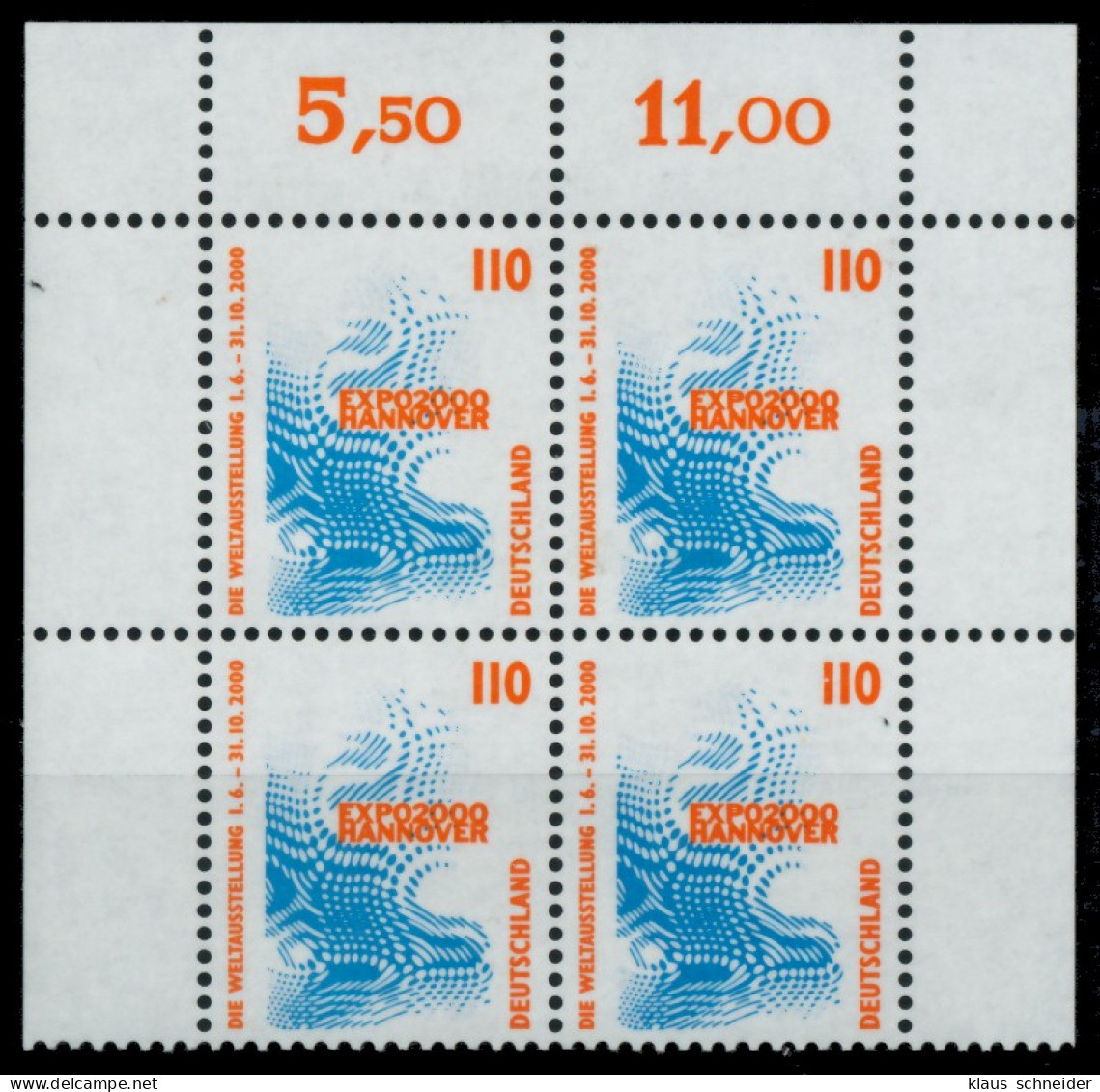 BRD DS SEHENSWÜRDIGKEITEN Nr 2009A Postfrisch VIERERBLO X75250E - Unused Stamps