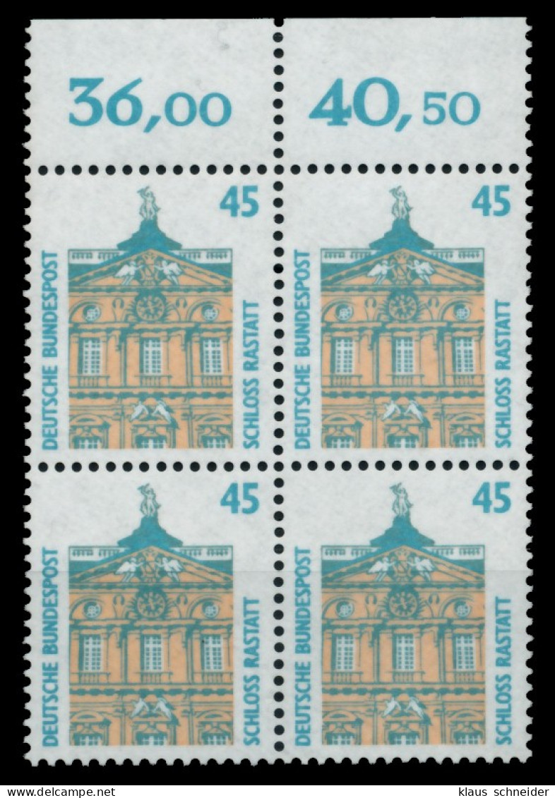 BRD DS SEHENSW Nr 1468u Postfrisch VIERERBLOCK ORA X752686 - Unused Stamps