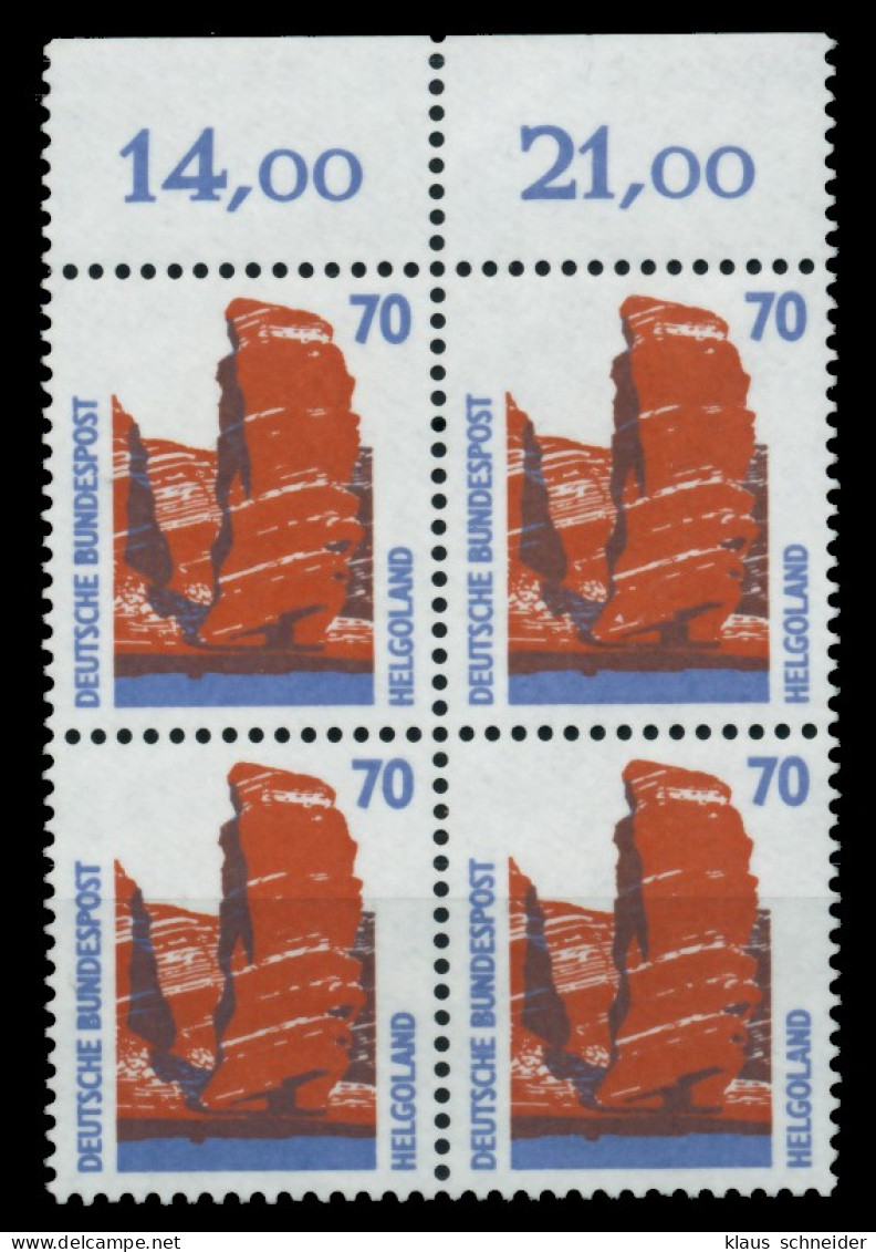BRD DS SEHENSW Nr 1469u Postfrisch VIERERBLOCK ORA X7526AA - Unused Stamps