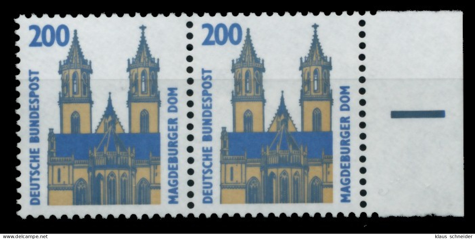 BRD DS SEHENSW Nr 1665 Postfrisch WAAGR PAAR SRA X7526B6 - Unused Stamps