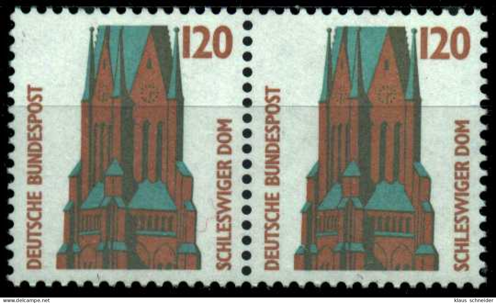 BRD DS SEHENSW Nr 1375 Postfrisch WAAGR PAAR S2D7D6E - Unused Stamps