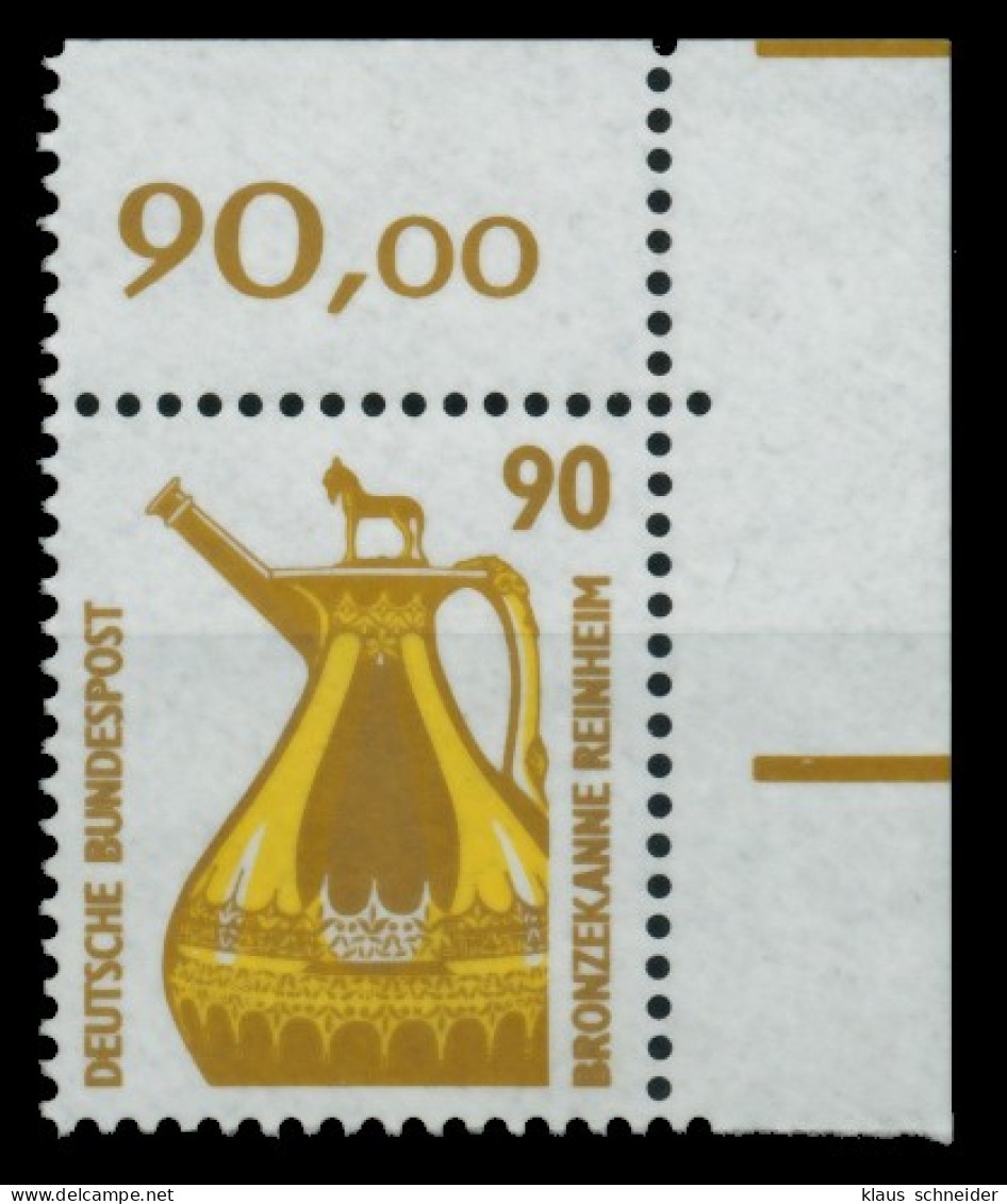 BRD DS SEHENSW Nr 1380 Postfrisch ECKE-ORE X7528D2 - Unused Stamps