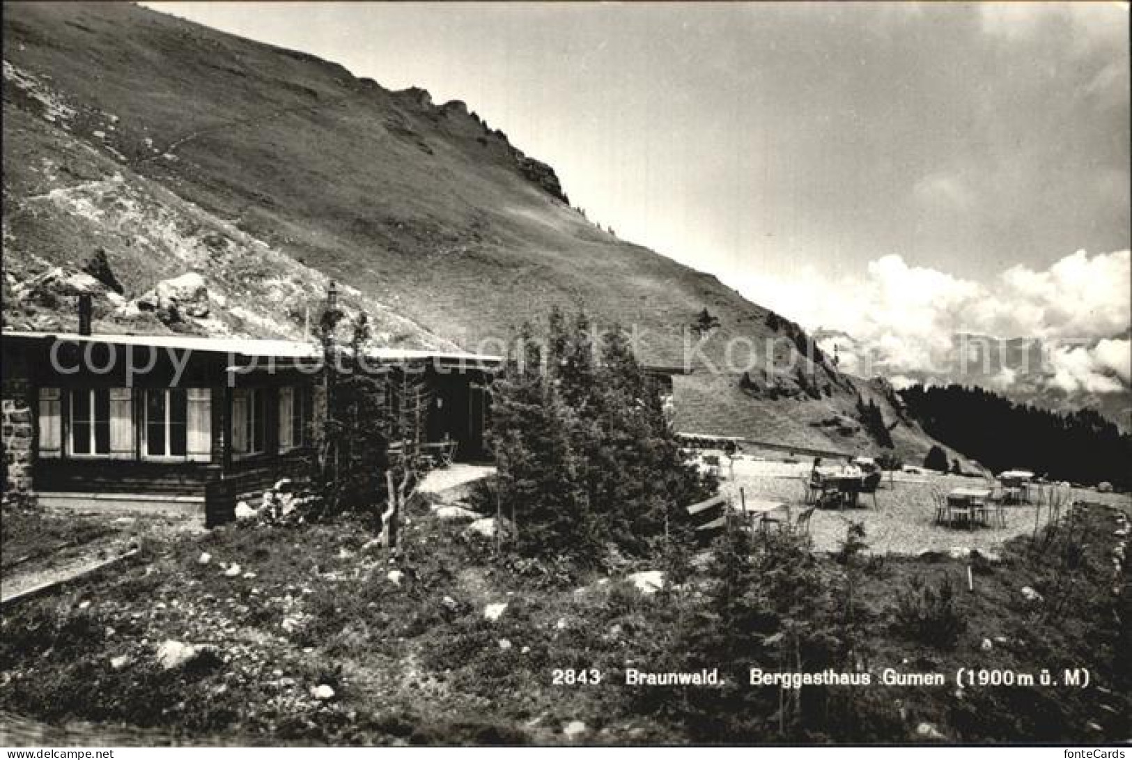 12473062 Braunwald GL Berggasthaus Gumen Braunwald - Sonstige & Ohne Zuordnung