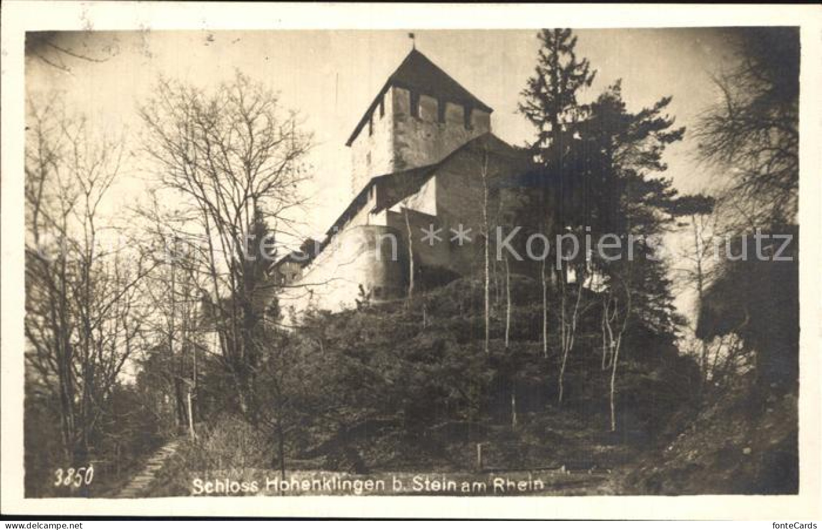 12473024 Stein Rhein  Schloss Hohenklingen Stein Am Rhein - Autres & Non Classés