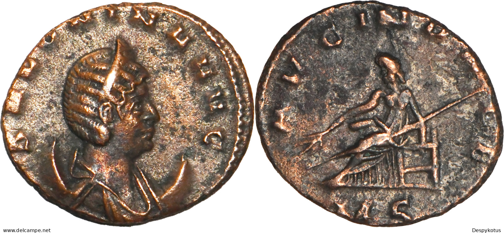 ROME - Antoninien - SALONINE - AVG IN PACE - Milan - 268 AD - RIC.58 - 19-120 - La Crisis Militar (235 / 284)