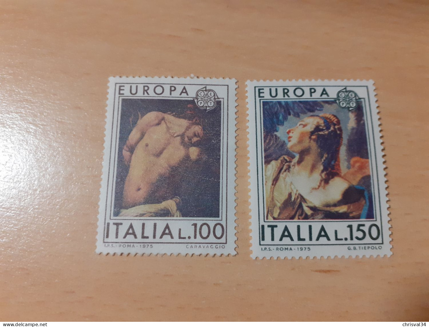 TIMBRES   ITALIE   ANNEE   1975   N  1222  /  1223   COTE  1,50  EUROS   NEUFS  LUXE** - 1971-80:  Nuovi