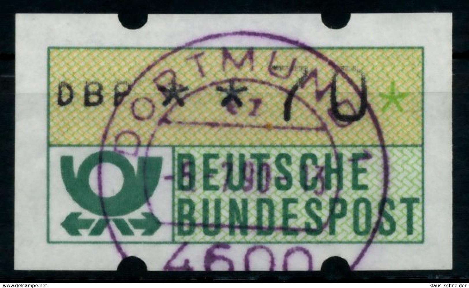 BRD ATM 1981 Nr 1-1-070 Gestempelt X754C8A - Timbres De Distributeurs [ATM]