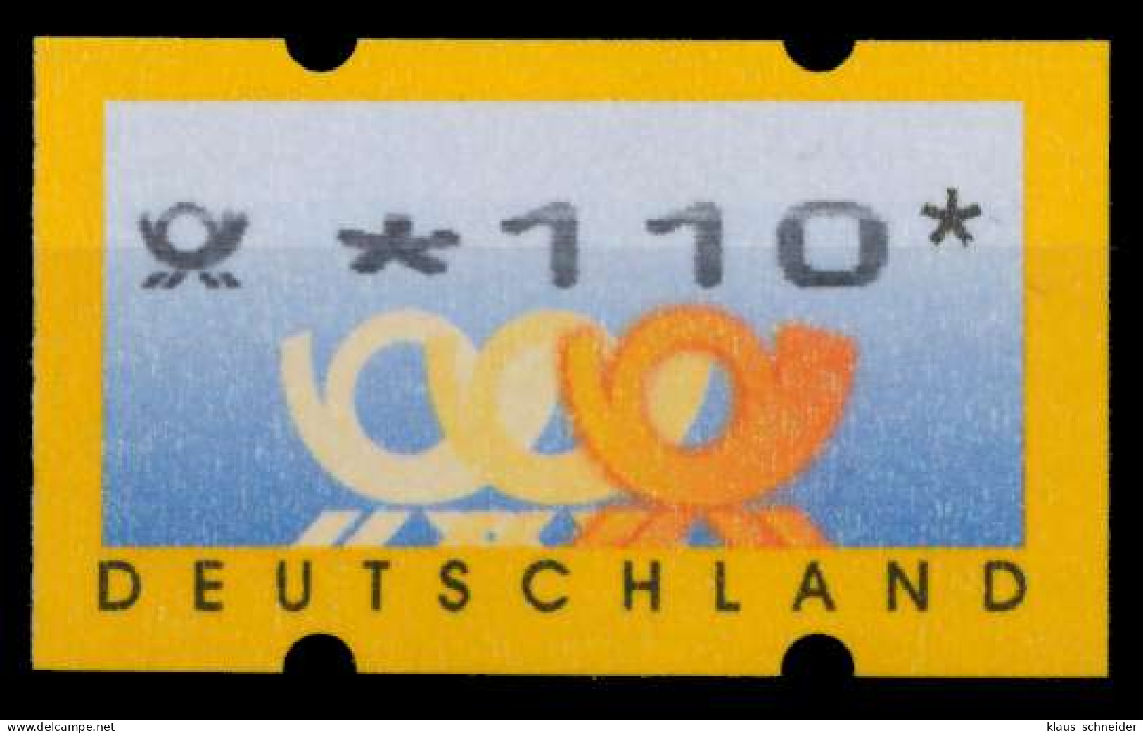 BRD ATM 1999 Nr 3-2-0110 Postfrisch S2E32D2 - Machine Labels [ATM]