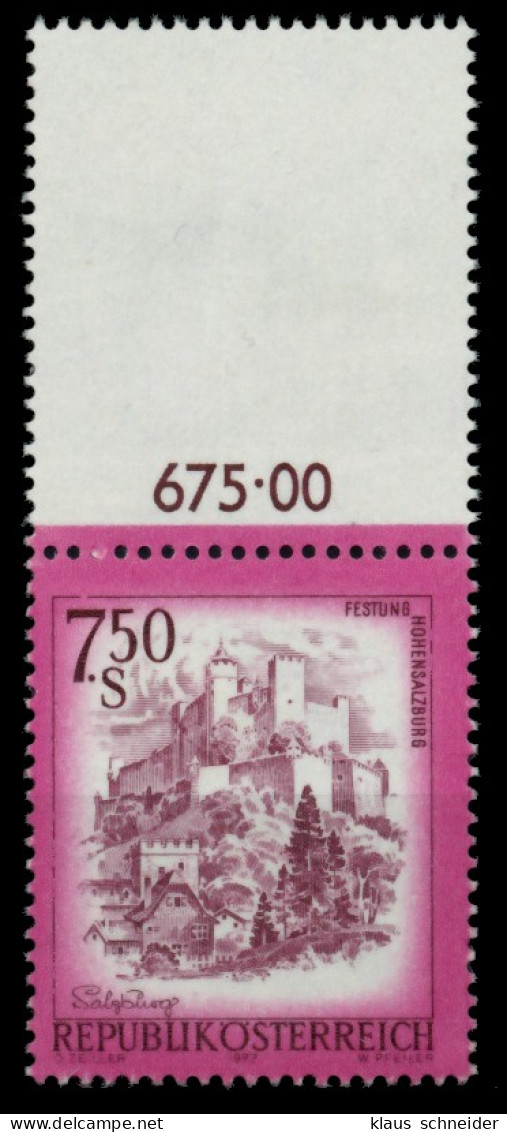 ÖSTERREICH DS SCHÖNES ÖSTERR. Nr 1550Lfo Postfrisch SEN X757376 - Altri & Non Classificati