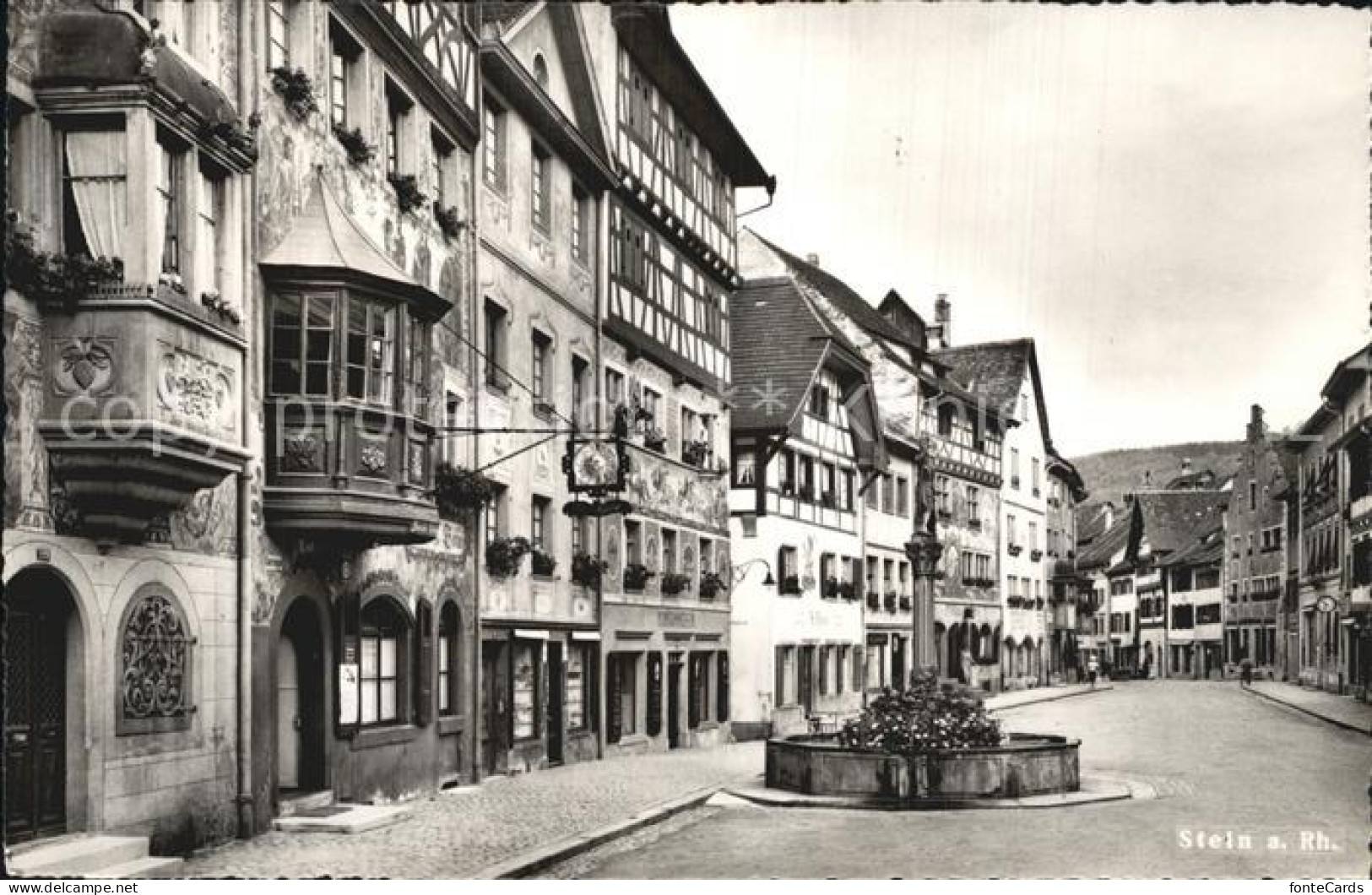 12472951 Stein Rhein Alstadt Mit Brunnen Stein Am Rhein - Sonstige & Ohne Zuordnung