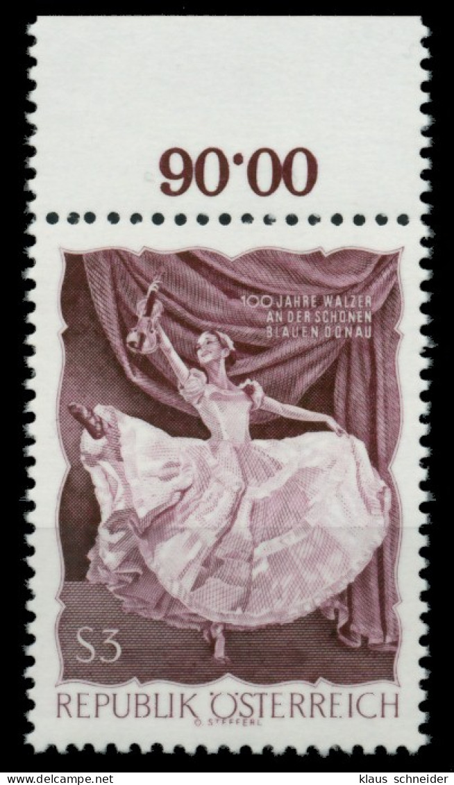 ÖSTERREICH 1967 Nr 1233C Postfrisch ORA X75BC16 - Neufs