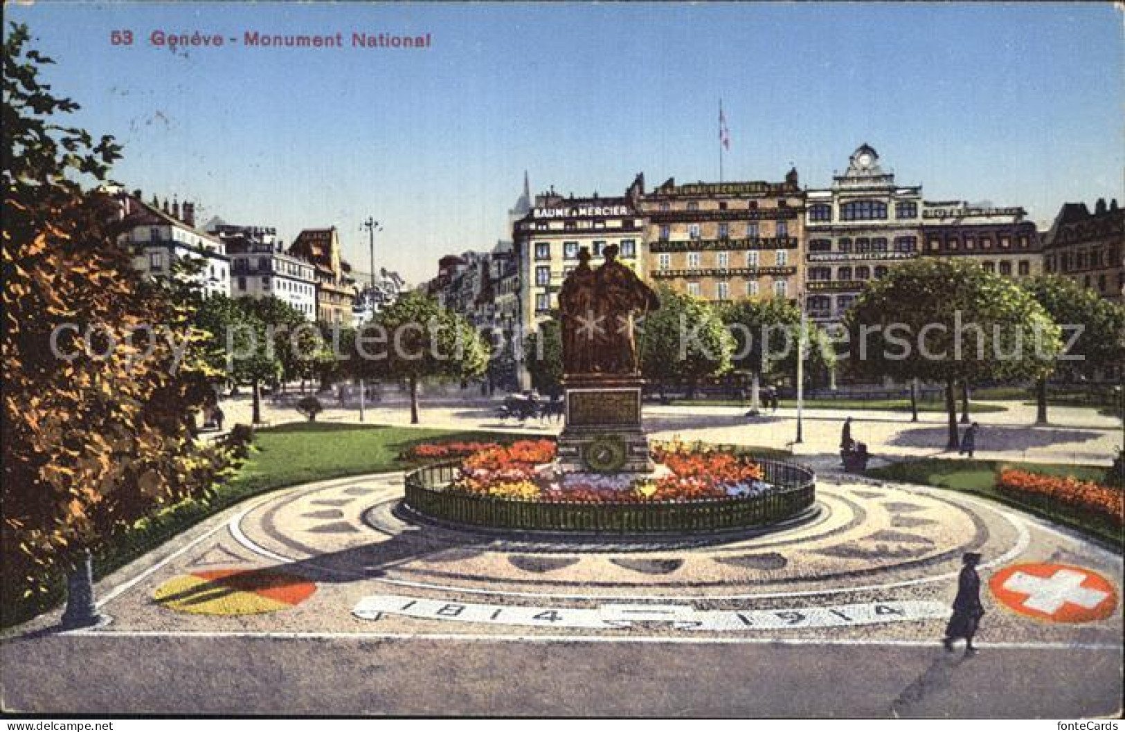 12472172 Geneve GE Monument National Geneve - Sonstige & Ohne Zuordnung