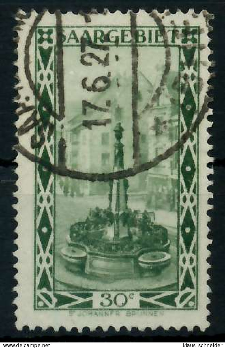 SAARGEBIET 1926 Nr 112I Gestempelt X79521A - Used Stamps