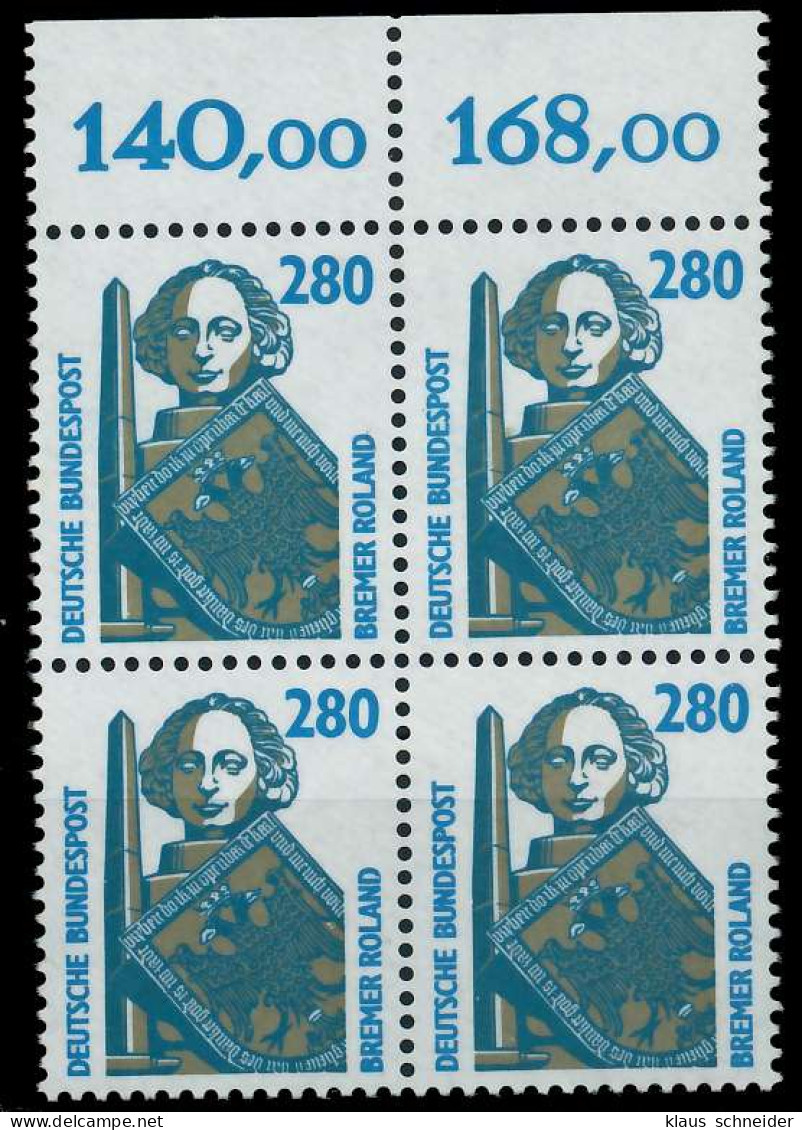 BRD DS SEHENSW Nr 1381 Postfrisch VIERERBLOCK ORA X7CFE5A - Unused Stamps