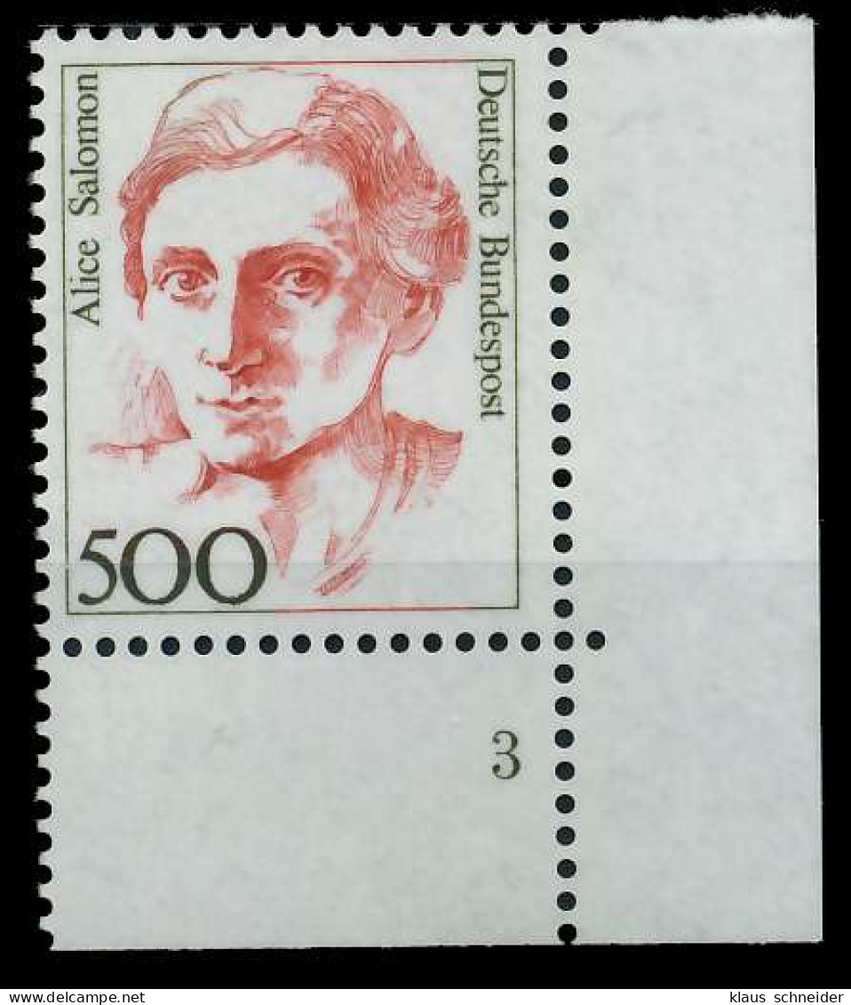 BRD DS FRAUEN Nr 1397 Postfrisch FORMNUMMER 3 X7D4D86 - Unused Stamps