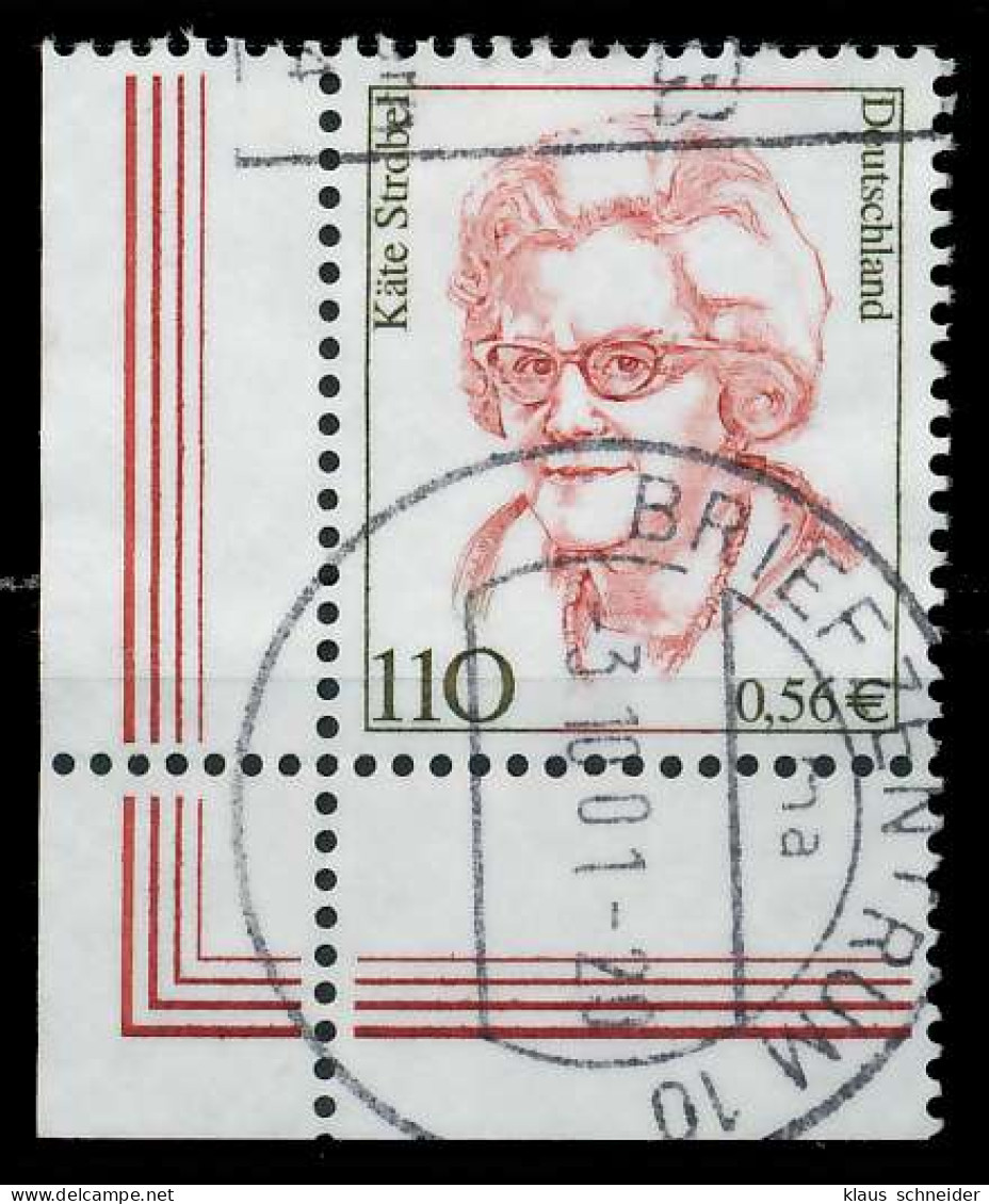 BRD DS FRAUEN Nr 2150 Gestempelt ECKE-ULI X7D52EE - Used Stamps