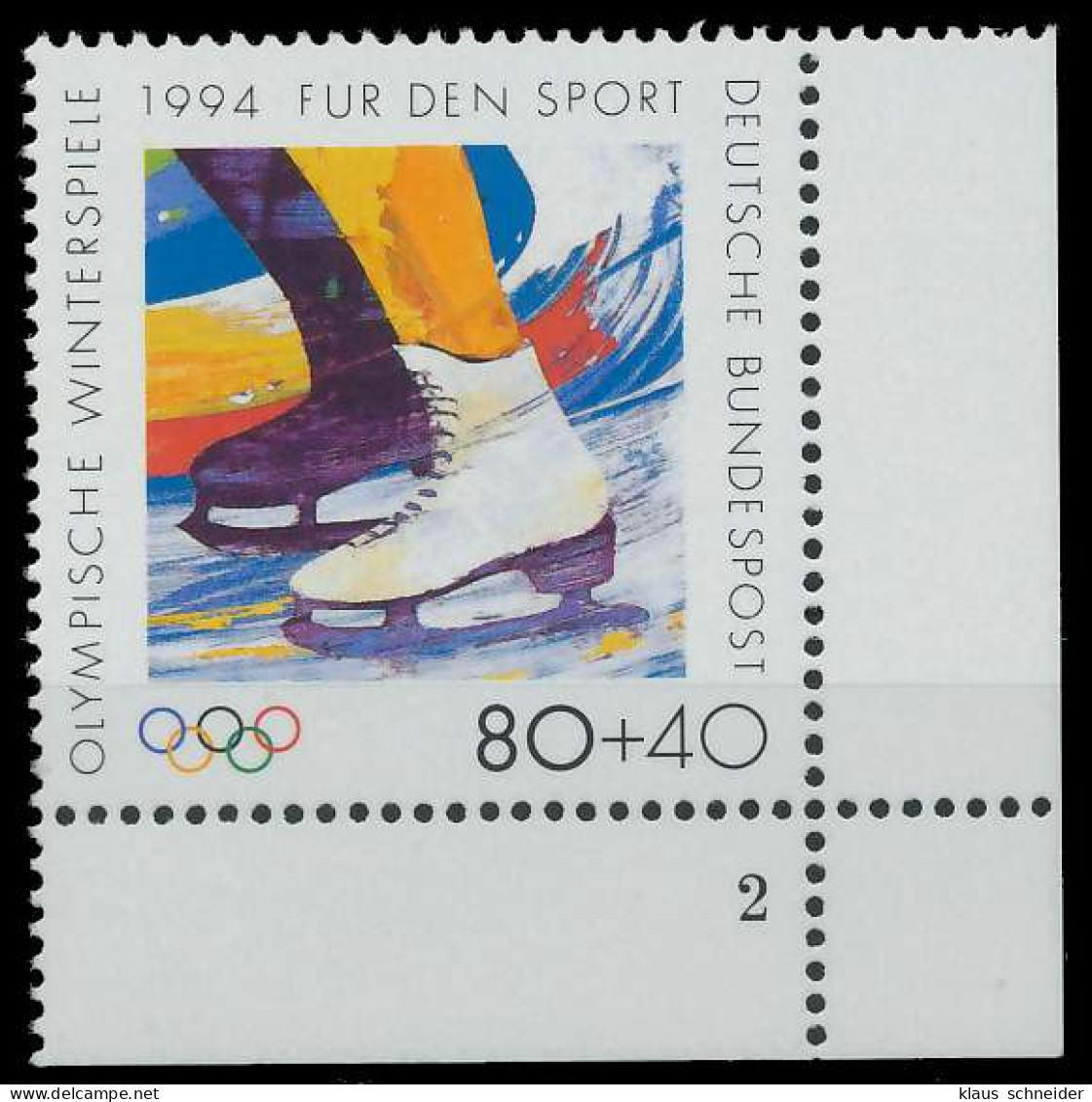 BRD 1994 Nr 1717 Postfrisch FORMNUMMER 2 X7E2006 - Nuovi
