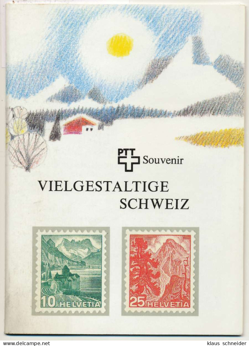 SCHWEIZ SOUVENIERHEFT Nr 4a 1981-82 Postfrisch LO X7E82FE - Other & Unclassified
