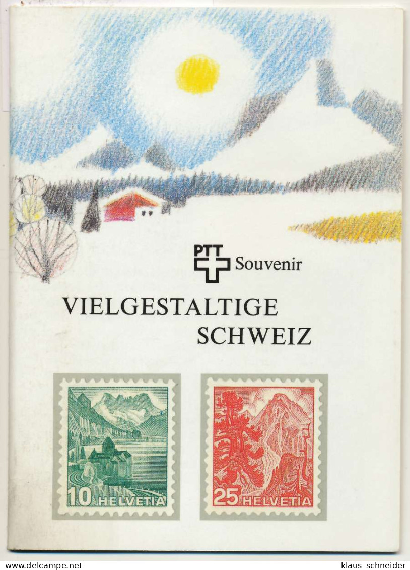 SCHWEIZ SOUVENIERHEFT Nr 4a 1981-82 Postfrisch LO X7E82FE - Sonstige & Ohne Zuordnung