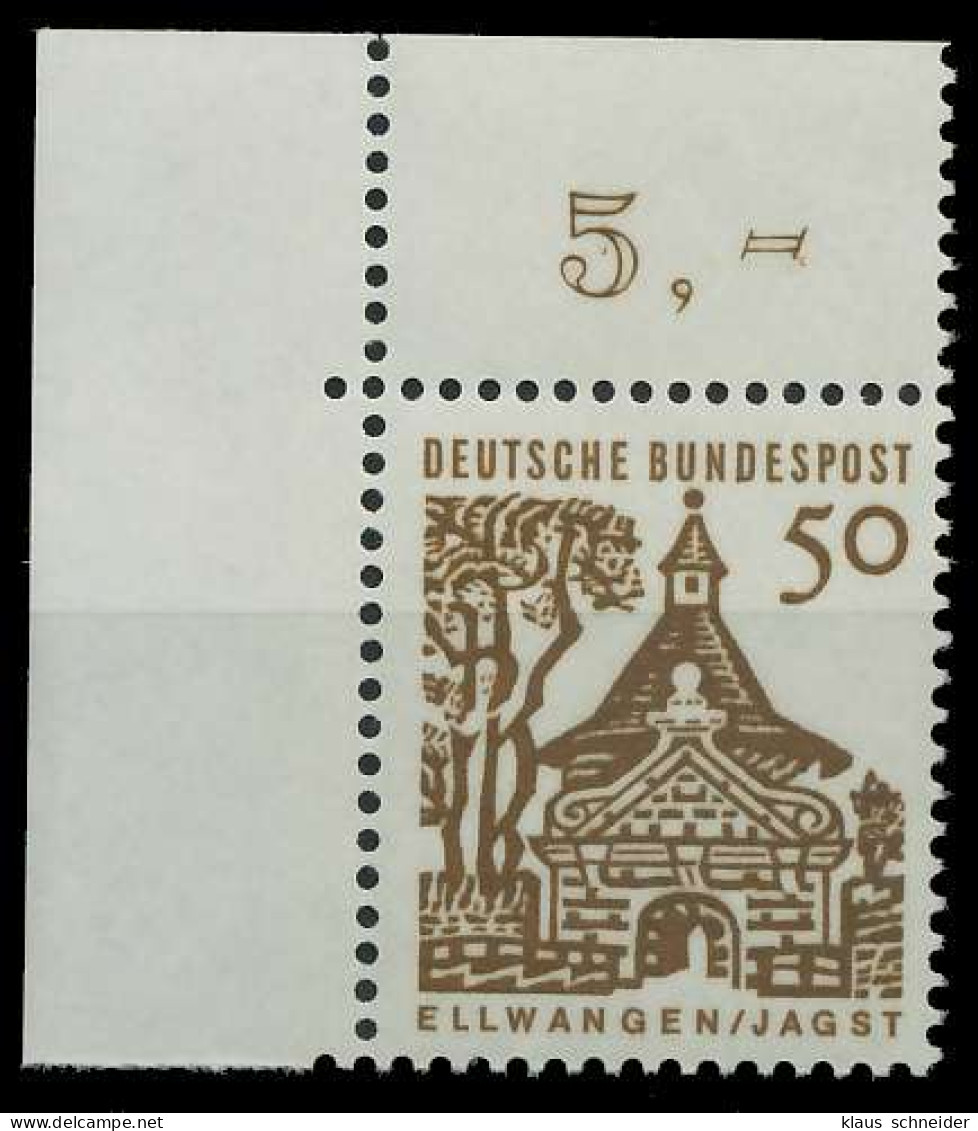 BRD DS D-BAUW 1 Nr 458 Postfrisch ECKE-OLI X7ED066 - Unused Stamps