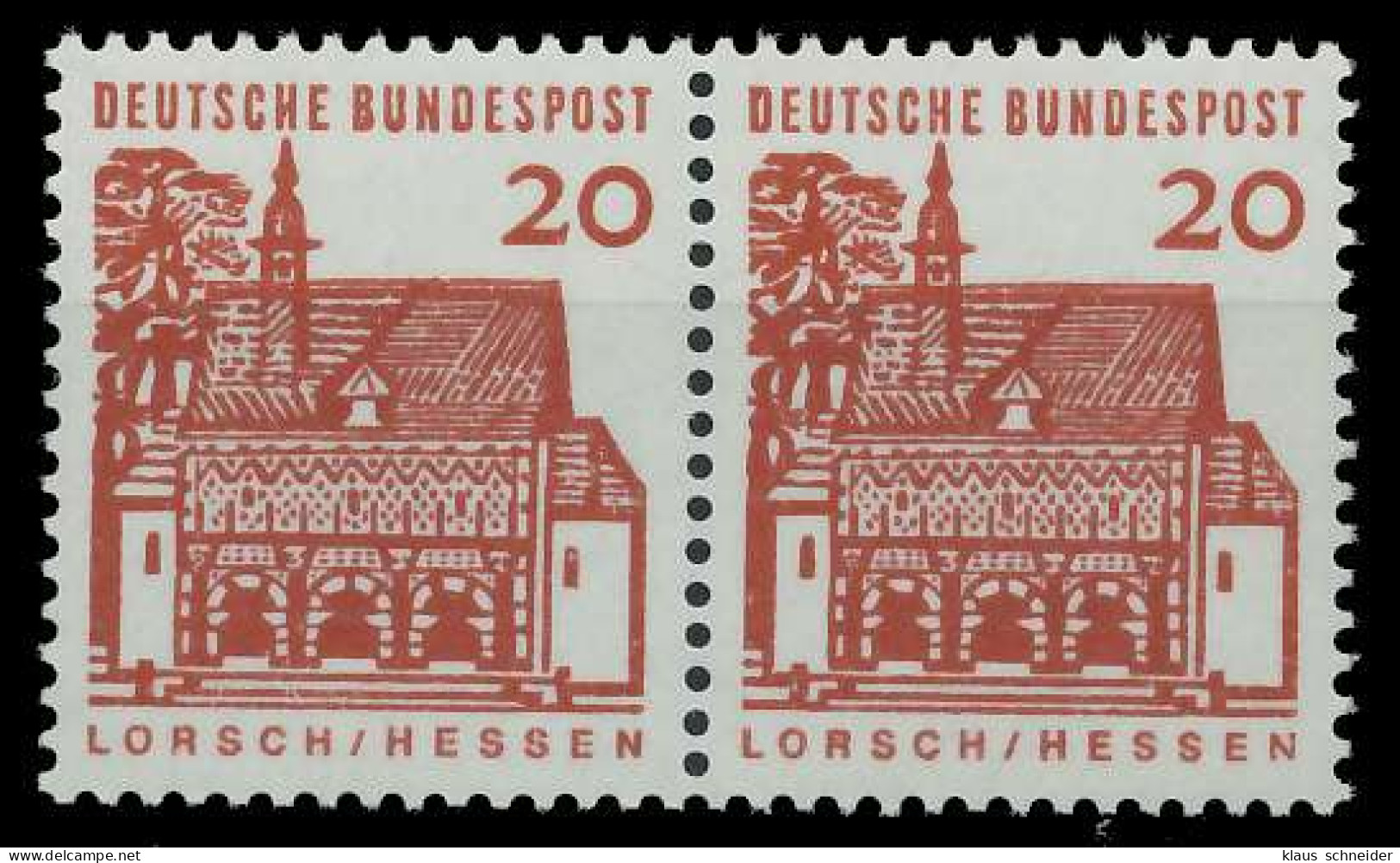 BRD DS D-BAUW 1 Nr 456 Postfrisch WAAGR PAAR X7ED0CA - Unused Stamps