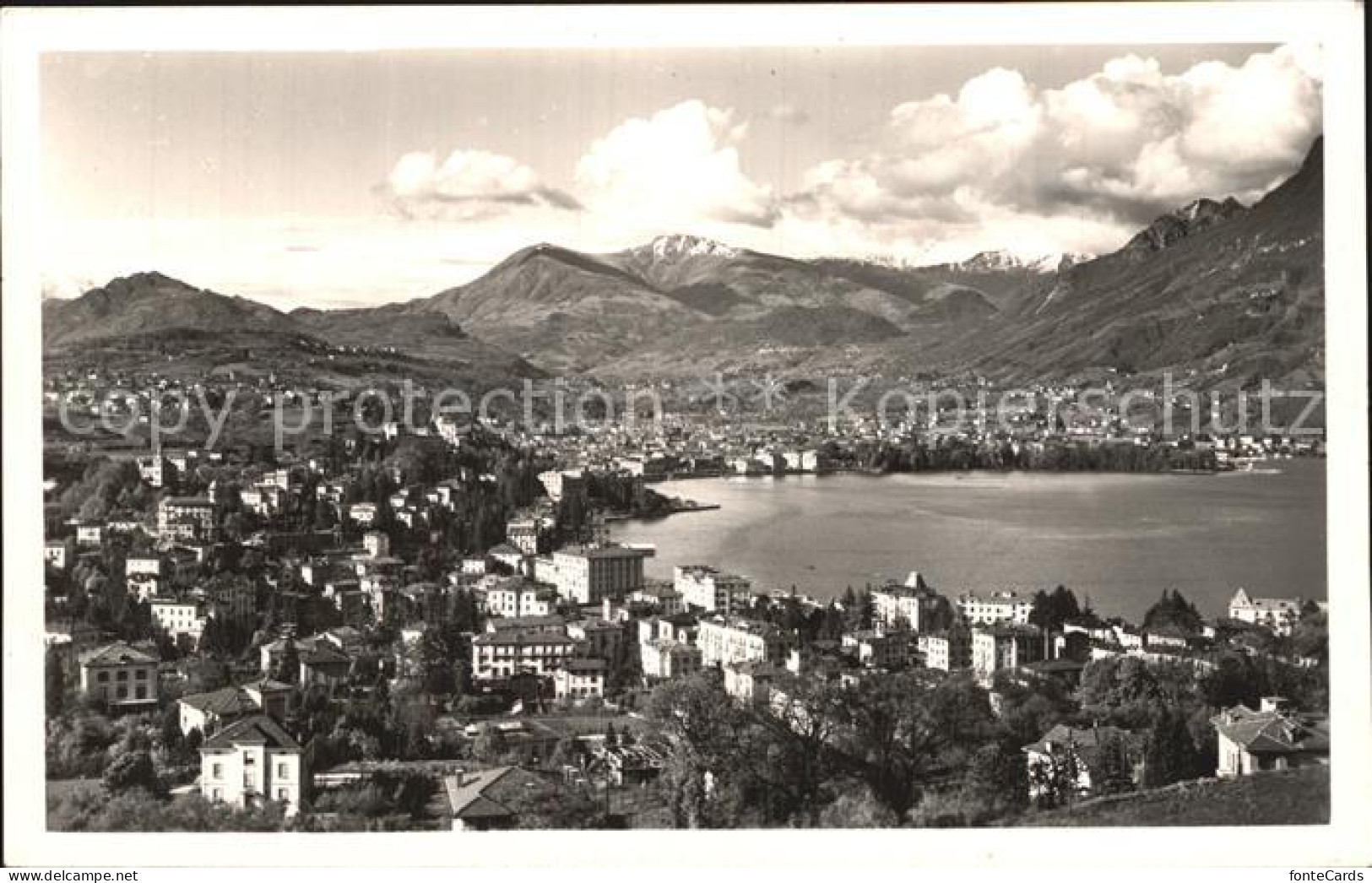 12472021 Lugano TI Panorama Lugano - Andere & Zonder Classificatie