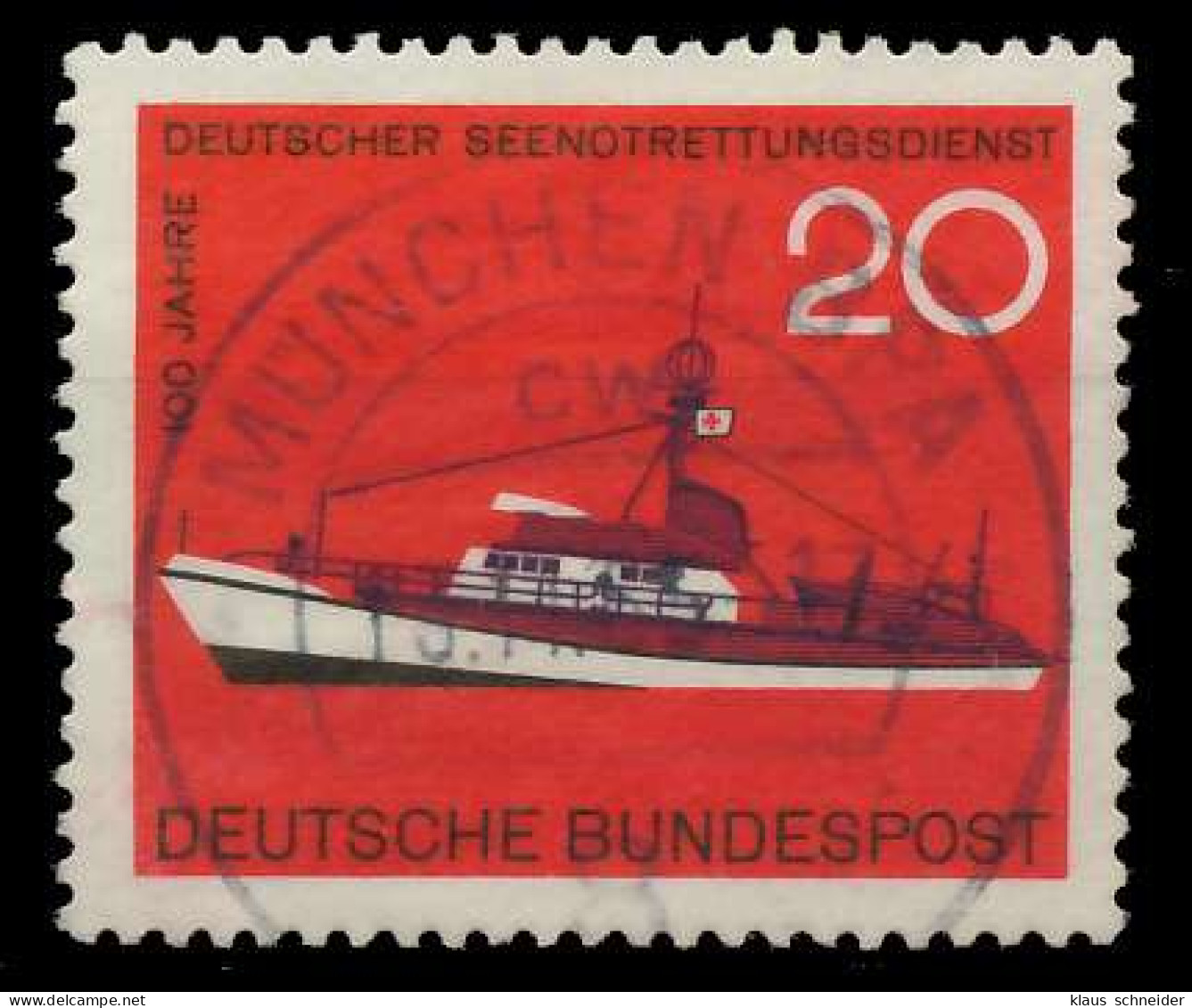 BRD 1965 Nr 478 Zentrisch Gestempelt X7F7FAE - Oblitérés