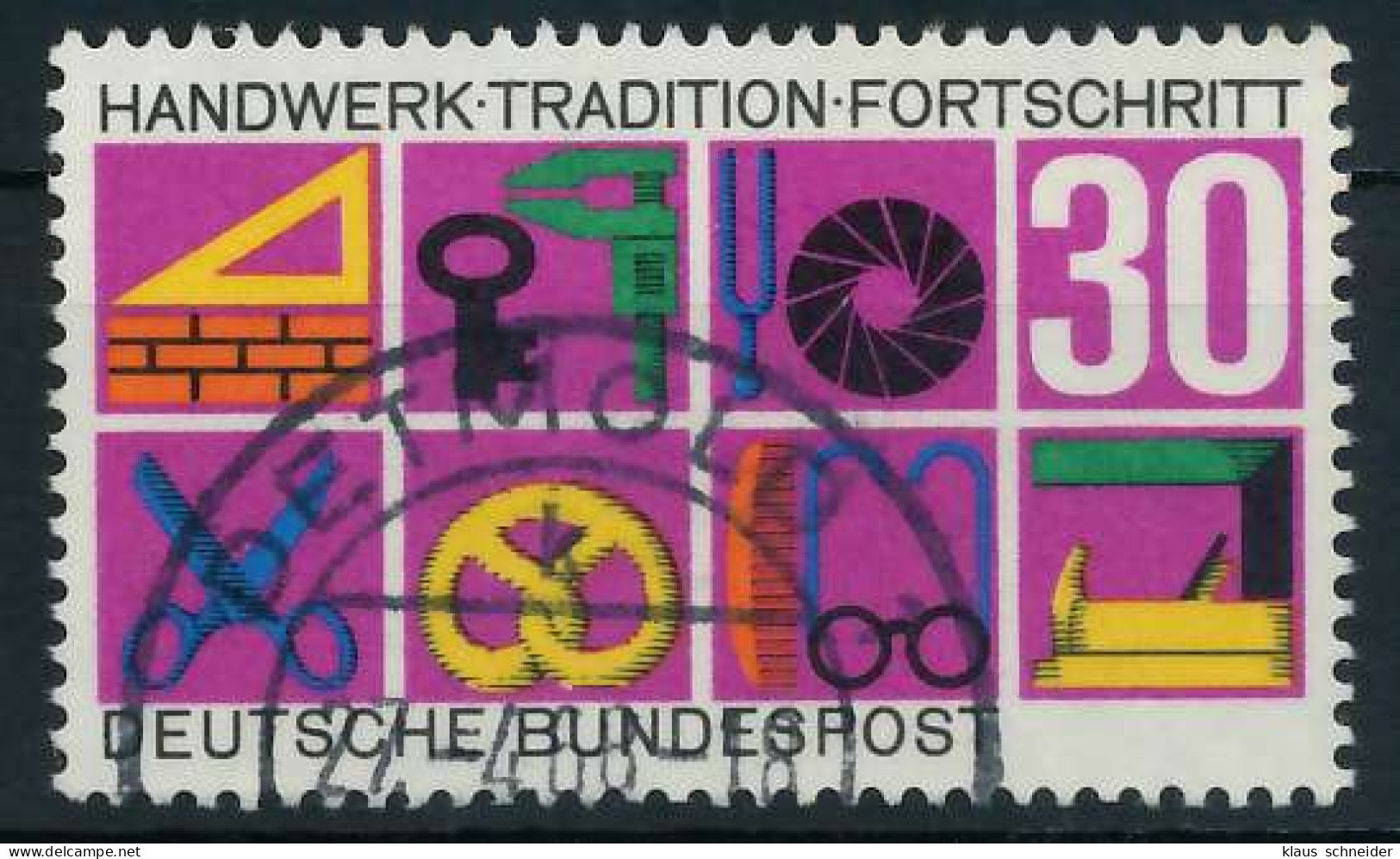 BRD 1968 Nr 553 Gestempelt X7F8F26 - Used Stamps